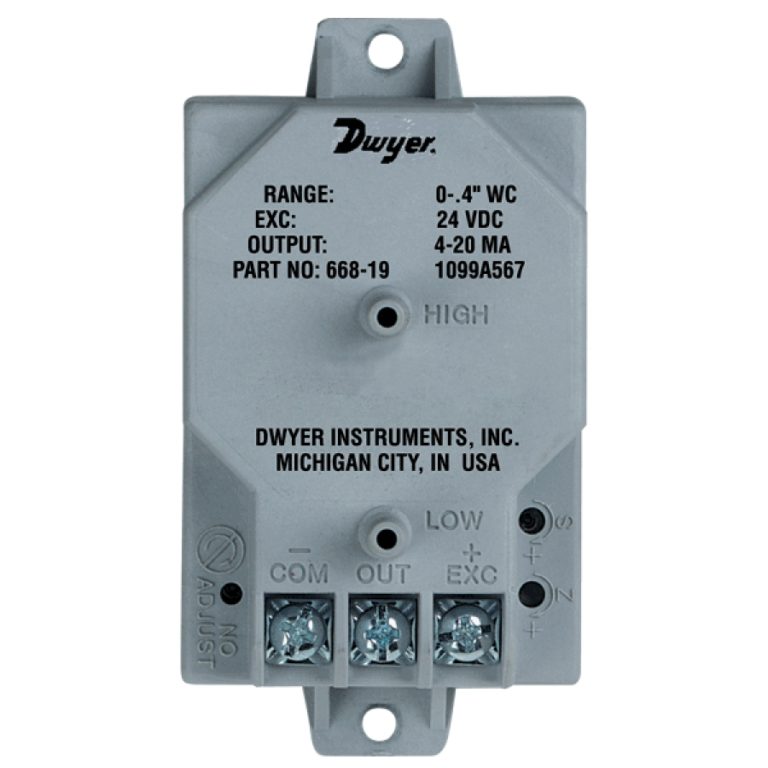 Series 668 Differential Pressure Transmitter