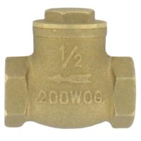 Series BFC Brass Flap Check Valve
