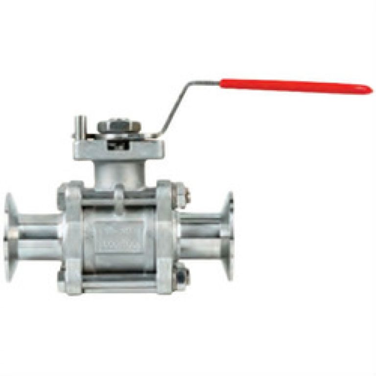 Series BV3HL Three-Piece Sanitary Ball Valve