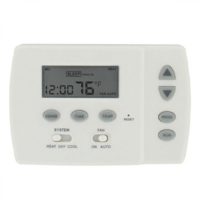 Series LVT Digital Programmable Indoor Thermostat with Heat Pump Control