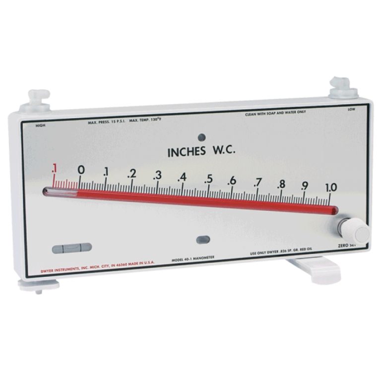 Series Mark II Molded Plastic Manometer