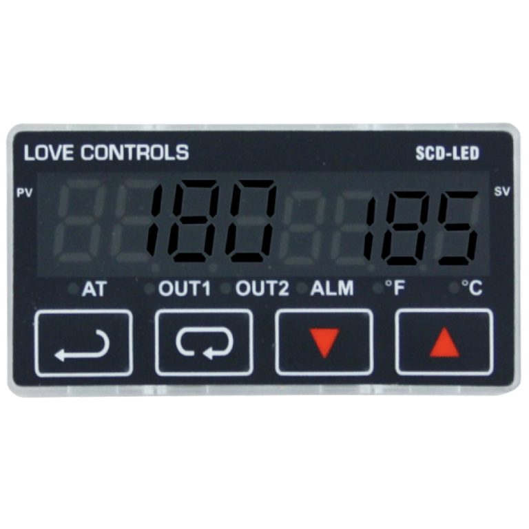 Series SCD-8 Multi-Loop DIN Rail Mount Temperature Controller