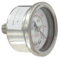 Series SG3 1.5" Stainless Steel Industrial Pressure Gage
