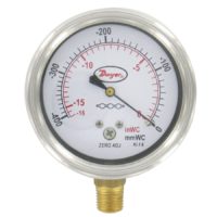 Series SGX & SGF Stainless Steel Low Pressure Gage
