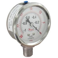 Series SGZ 2.5" Stainless Steel Industrial Pressure Gage